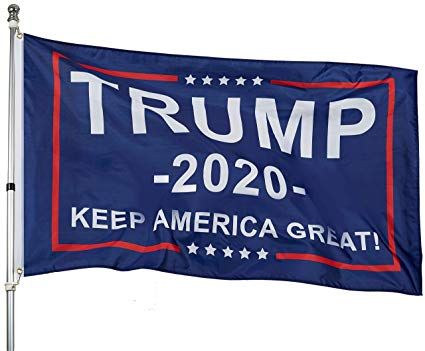 High Quality Trump Cult Flag Blank Meme Template