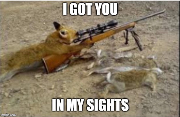 I GOT YOU IN MY SIGHTS | made w/ Imgflip meme maker