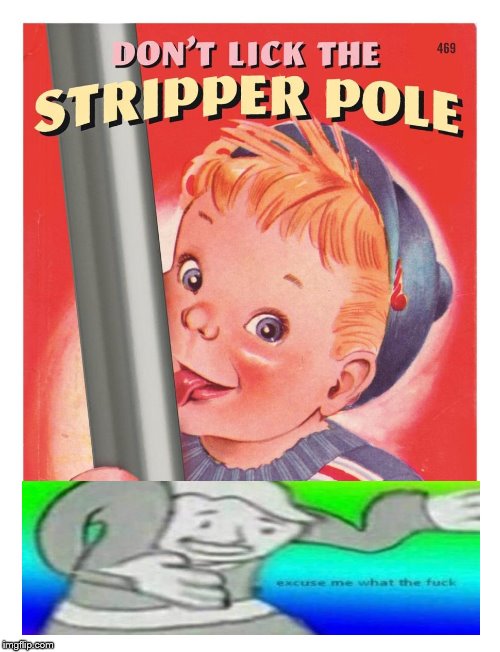 What is this | image tagged in fallout,stripper pole | made w/ Imgflip meme maker