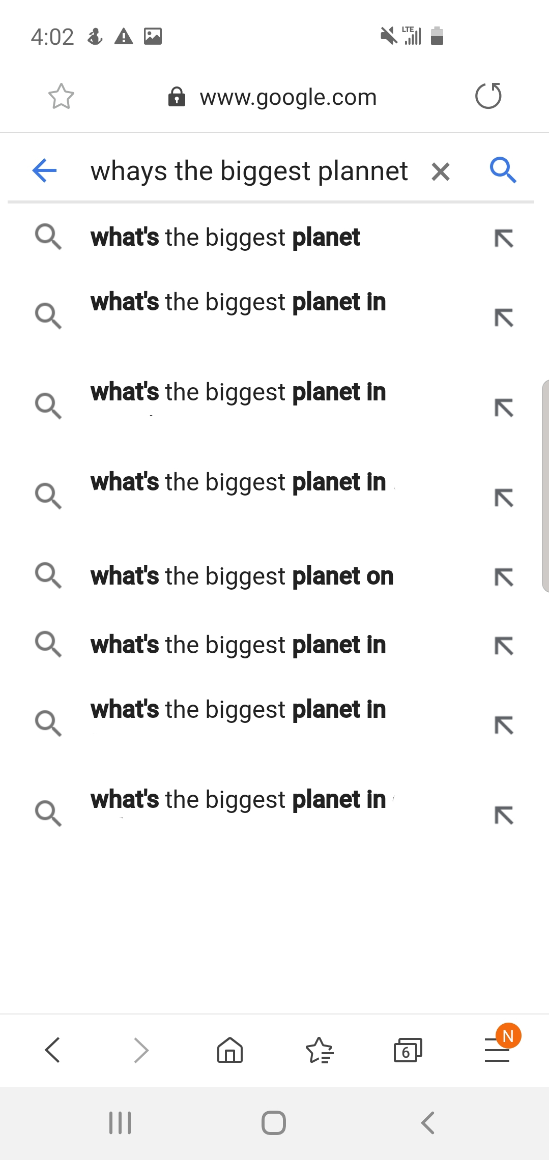 High Quality The largest planet on (blank) suggestions Blank Meme Template