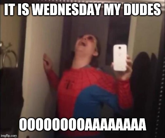 It is Wednesday December 4th, 2019 | IT IS WEDNESDAY MY DUDES; OOOOOOOOAAAAAAAA | image tagged in it is wednesday my dudes | made w/ Imgflip meme maker