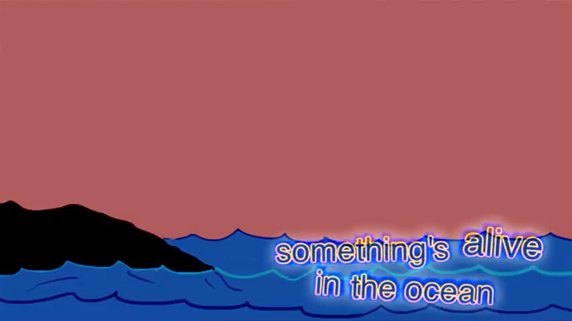 Something’s alive in the ocean Blank Meme Template