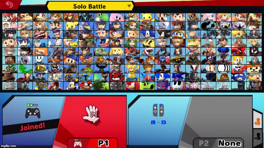I can't help myself, but I added knuckles, megatron, repeater, gengar, shy guy, marx, and a couple of suprises! | image tagged in super smash bros,dlc | made w/ Imgflip meme maker