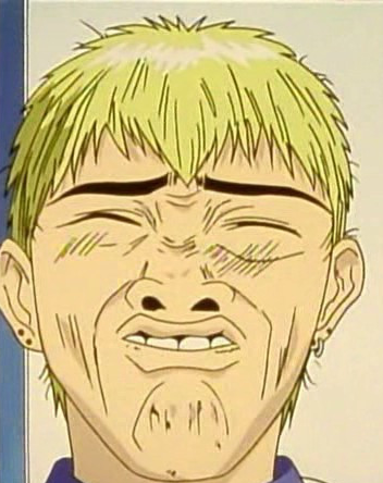 Eikichi Onizuka Face Blank Meme Template