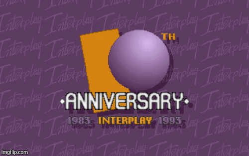 Interplay 10th Anniversary! | image tagged in gifs,party,gaming | made w/ Imgflip images-to-gif maker