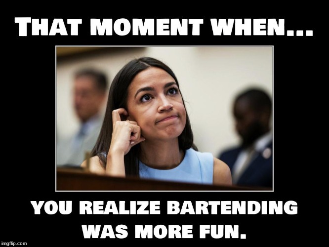 You know the thoughts gone through her head more than once | image tagged in aoc stumped,aoc,political,politics,communist socialist | made w/ Imgflip meme maker