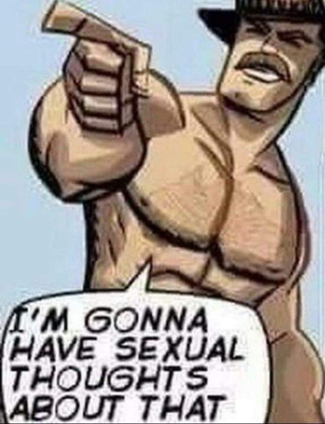 sexual thoughts Blank Meme Template