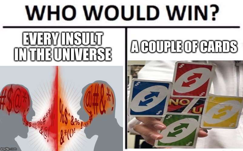 Uno Reverse Card Meme No U Uno Cards Funny Yugioh Cards Card Games