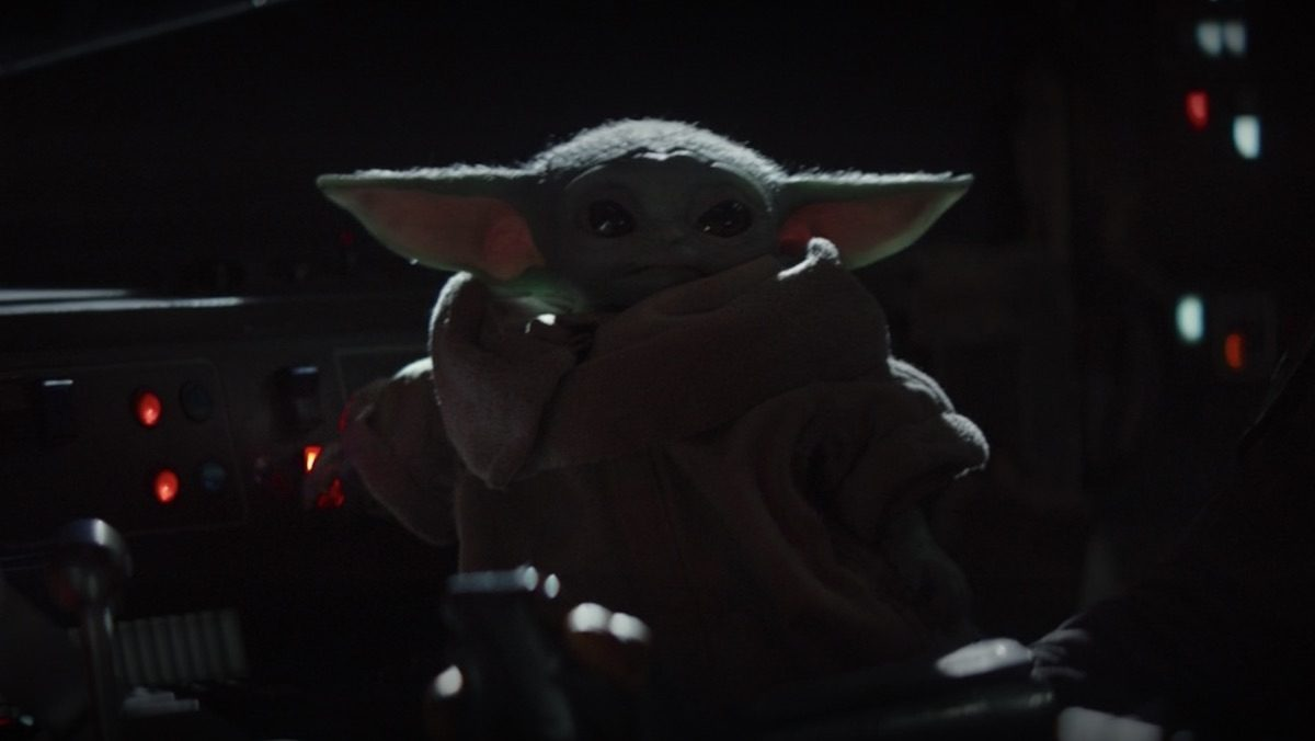 baby yoda button Blank Meme Template