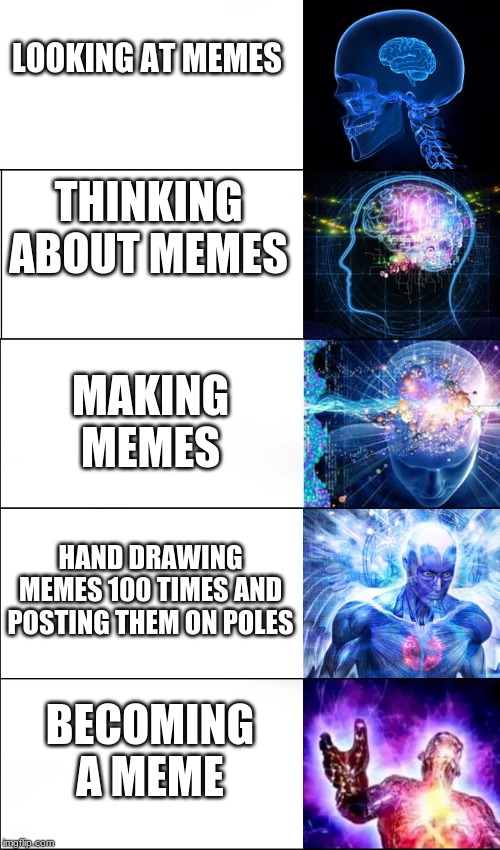 Expanding Brain (5 Templates) Memes Imgflip