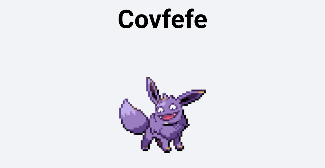 High Quality Covfefe! Blank Meme Template