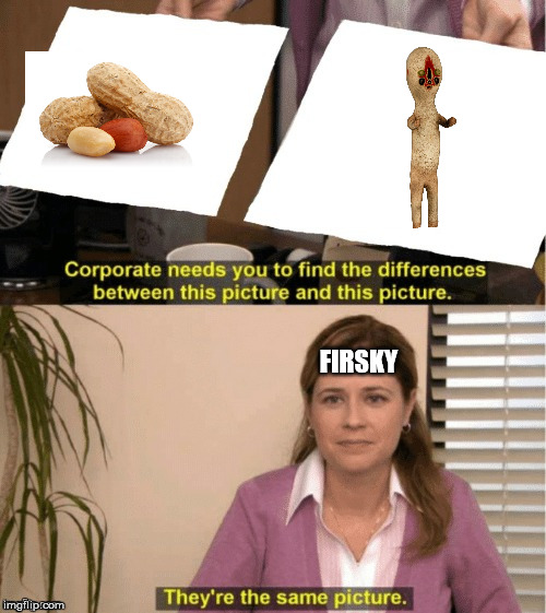 They're The Same Picture | FIRSKY | image tagged in office same picture | made w/ Imgflip meme maker