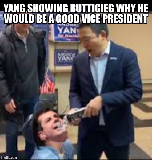 V.P. | image tagged in yang,vice president | made w/ Imgflip meme maker