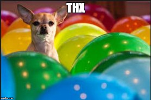 Balloon Kudos | THX | image tagged in balloon kudos | made w/ Imgflip meme maker