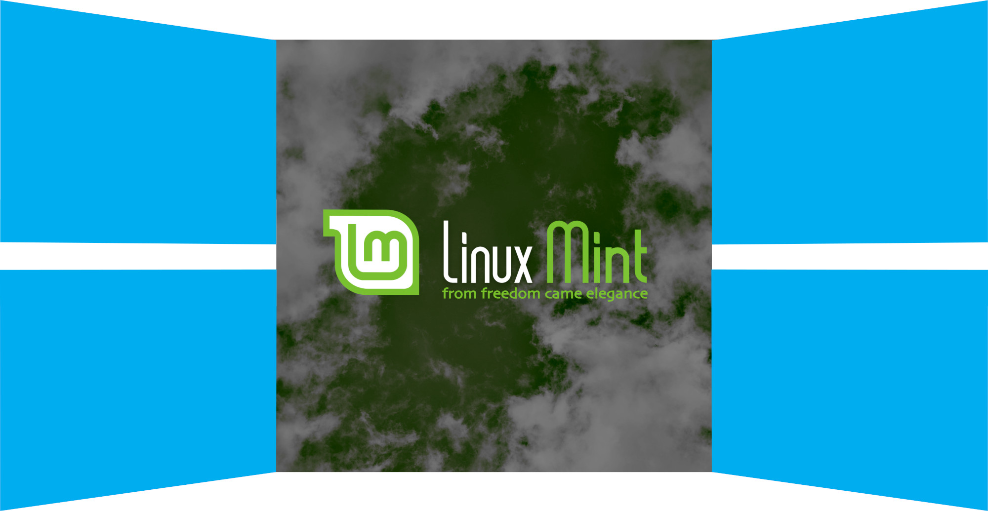Open the Windows! LinuxMint Blank Meme Template