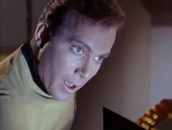 Captain Kirk Surprised Blank Meme Template