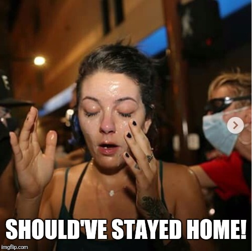 SHOULD'VE STAYED HOME! | image tagged in police | made w/ Imgflip meme maker
