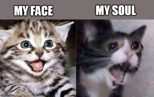 MY FACE MY SOUL | made w/ Imgflip meme maker