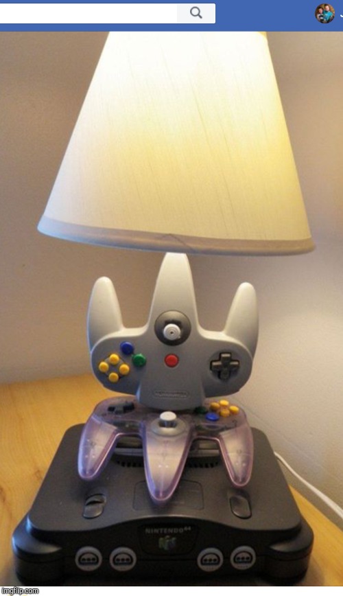 NINTENDO 64 LAMP! | image tagged in nintendo 64 lamp | made w/ Imgflip meme maker