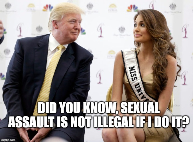 DID YOU KNOW, SEXUAL ASSAULT IS NOT ILLEGAL IF I DO IT? | made w/ Imgflip meme maker