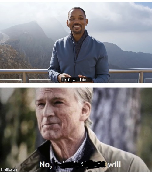 image tagged in it's rewind time | made w/ Imgflip meme maker