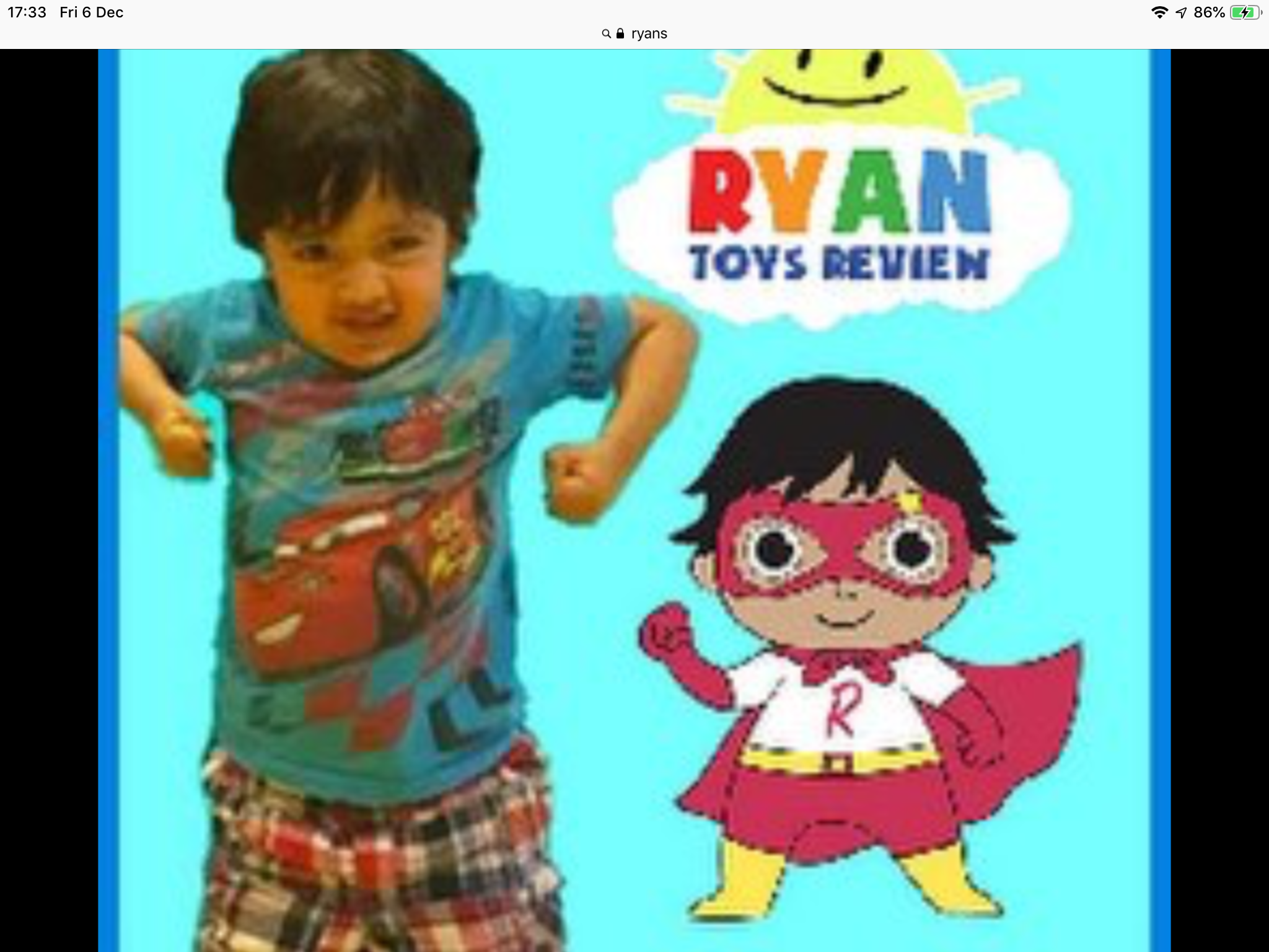 Ryan’s toys review Blank Meme Template