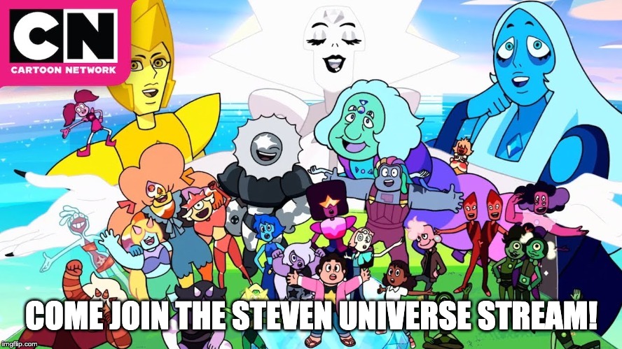 Link in the comments | COME JOIN THE STEVEN UNIVERSE STREAM! | image tagged in meme stream,steven universe | made w/ Imgflip meme maker