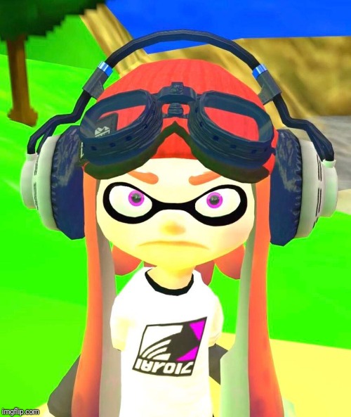 Meggy PTSD Face Blank Meme Template