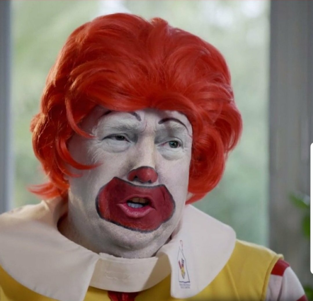 Trump Ronald McDonald Clown Blank Template Imgflip