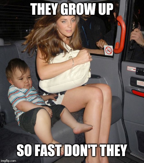 They grow up so fast | THEY GROW UP; SO FAST DON'T THEY | image tagged in kids,growing up | made w/ Imgflip meme maker