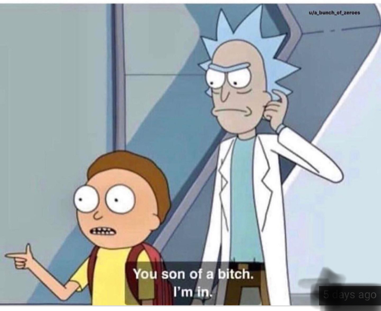 Morty. I’m in Blank Meme Template