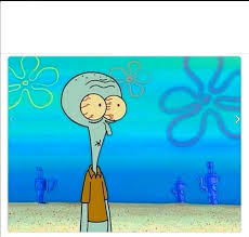 High Quality Surprised Squidward Blank Meme Template