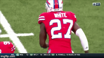 Image result for tre white playbook gif"