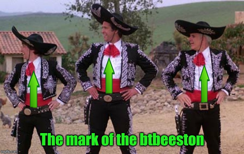 The mark of the btbeeston | made w/ Imgflip meme maker