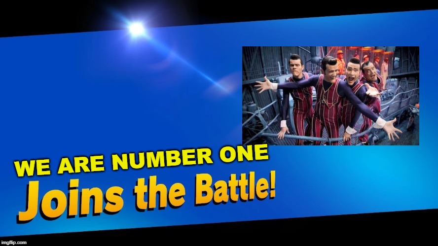 we are number one but with all note c