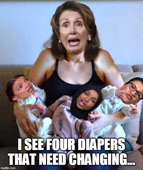 Something stinks... | I SEE FOUR DIAPERS THAT NEED CHANGING... | image tagged in politics,fun,political meme,political humor,politics lol,congress | made w/ Imgflip meme maker