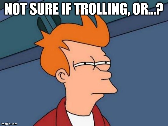 When they say the 19th Amendment should be repealed, all Swedish liberal women should be shipped to Africa, and Assad was based. | NOT SURE IF TROLLING, OR...? | image tagged in memes,futurama fry,assad,feminism,women's rights,syria | made w/ Imgflip meme maker