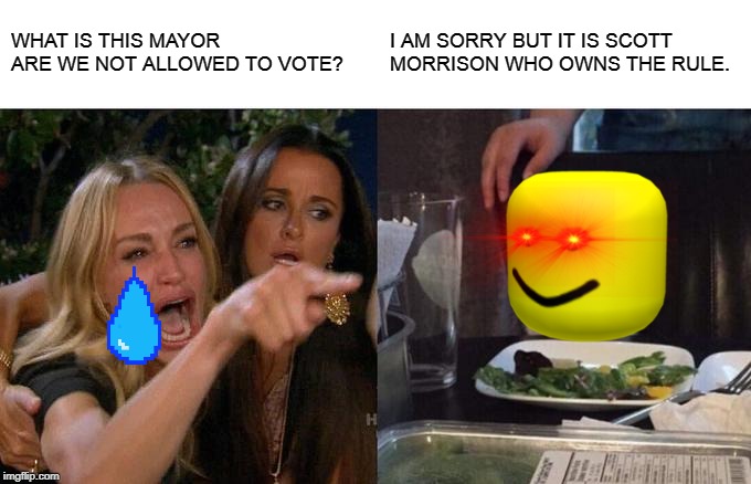 High Quality Public vote restrictions Blank Meme Template