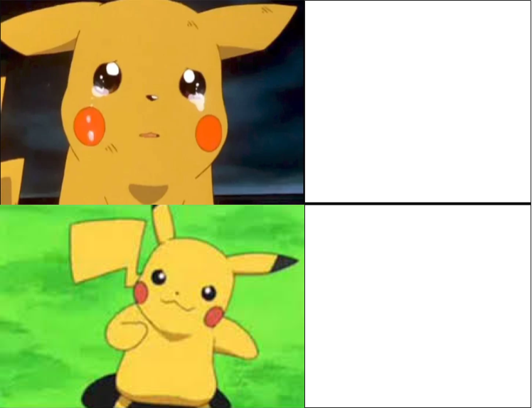 High Quality Pikachu hotline meme. Blank Meme Template