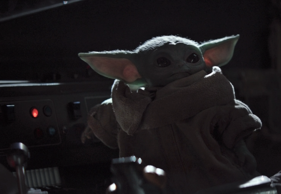 Baby Yoda Don't Touch That Blank Meme Template