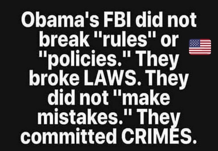 Obama's FBI did not make mistakes, they committed CRIMES. | image tagged in government corruption,obama corruption,clinton corruption,democratic socialism,communist socialism,crooked hillary | made w/ Imgflip meme maker