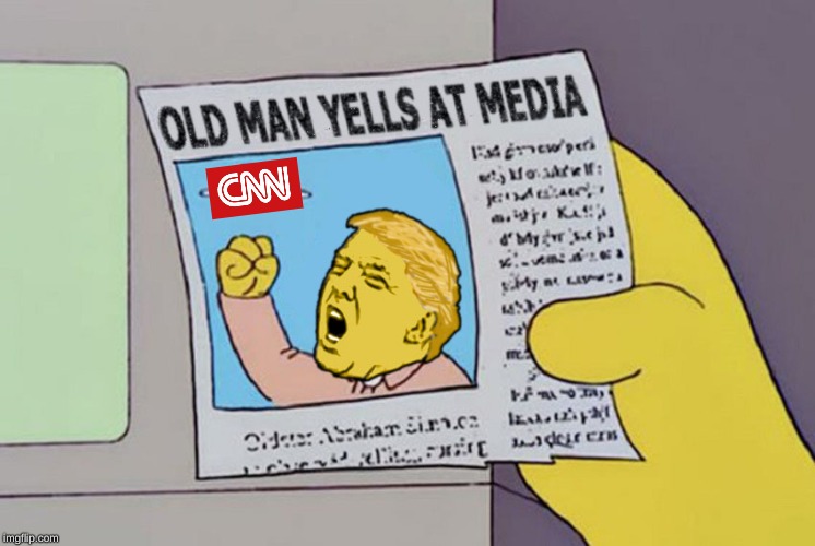 FAKE NEWS | image tagged in memes,trump,cnn,cnn fake news,fake news | made w/ Imgflip meme maker