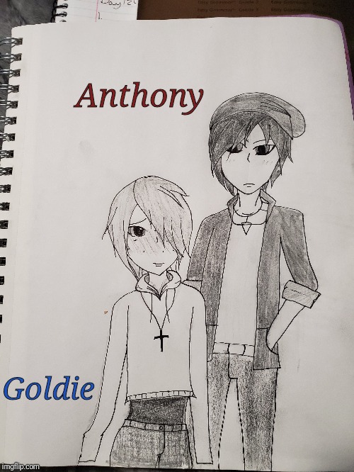 Anthony; Goldie | made w/ Imgflip meme maker
