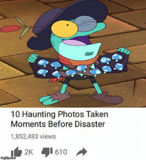 A Photo Taken Before Disaster | image tagged in amphibia,wally,funny,memes | made w/ Imgflip meme maker
