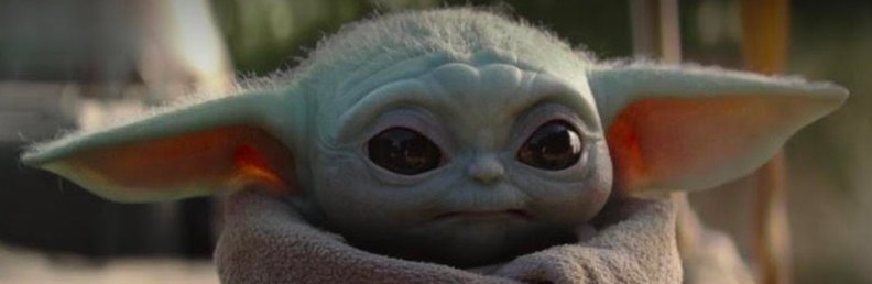 High Quality Baby Yoda Knows Blank Meme Template
