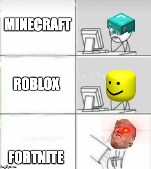 FunnyMC_YT | MINECRAFT; ROBLOX; FORTNITE | image tagged in funnymc_yt | made w/ Imgflip meme maker