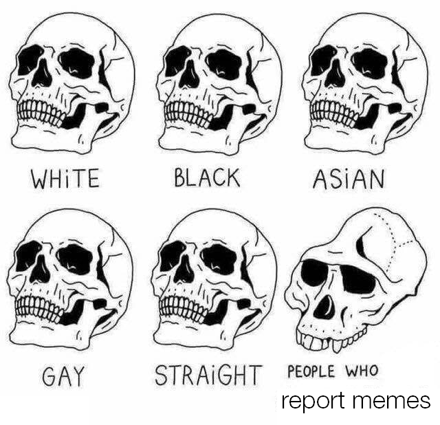 skeleton skull meme Blank Meme Template