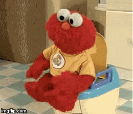 takin a poop and dancin are elmos 2 favorite things! | image tagged in gifs | made w/ Imgflip video-to-gif maker