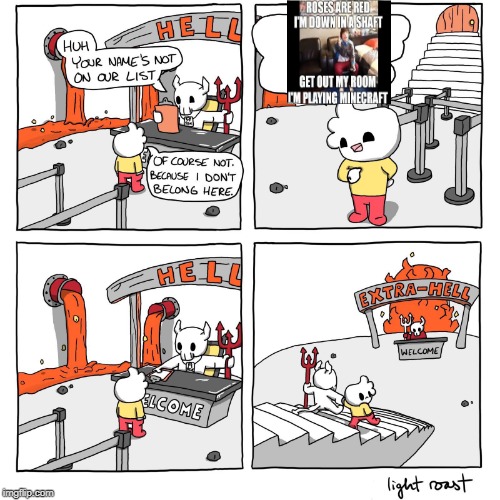 Extra-Hell | image tagged in extra-hell | made w/ Imgflip meme maker