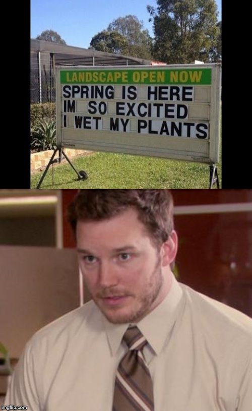 At this point I'm afraid to ask... | image tagged in memes,afraid to ask andy closeup,stupid signs,spring | made w/ Imgflip meme maker